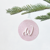 Glitter Bauble Ornament